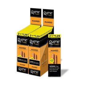 Game Mango Cigars, Pre-Priced 2 for $1.29, 2 ct., 30 pk.