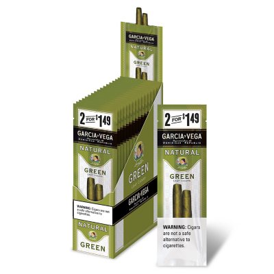 Garcia y Vega Natural Green Cigars, Pre-Priced 2 for $1.49, 2 ct., 15 ...