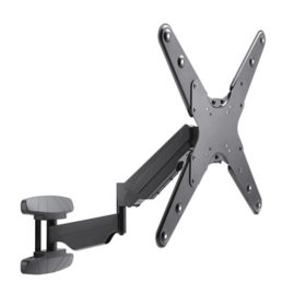 Atlantic Full-Motion and Pull Down Spring-Assisted TV Wall Mount for 23"-65" TVs with Cable Kit