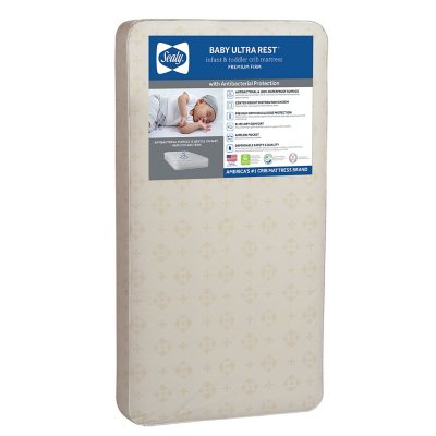 sealy baby ultra rest ultra firm crib mattress