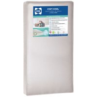 Sealy Cozy Cool Hybrid 2-Stage Coil and Foam Crib and Toddler Mattress