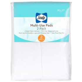 Sealy Water Resistant Multi-Use Pads, 2 Pack (27" x 18")