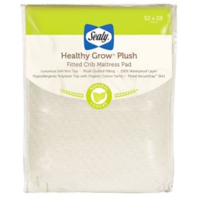 Sealy Healthy Grow Plush Infant Toddler Crib Mattress 52 X 28 X