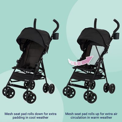 Kolcraft Cloud Umbrella Stroller Black Sam s Club