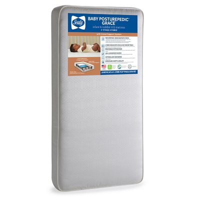 Sealy Baby Posturepedic Grace 2 Stage Hybrid Crib Mattress Sam s Club