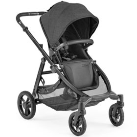 Contours Legacy 1-to-2 Grow-with-Me Single or Double Stroller, Carbon
