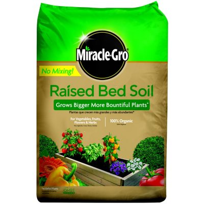 Miracle Gro Raised Bed Soil - 40 Quart