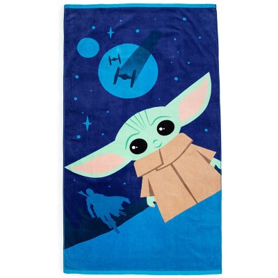 Baby yoda beach online towel