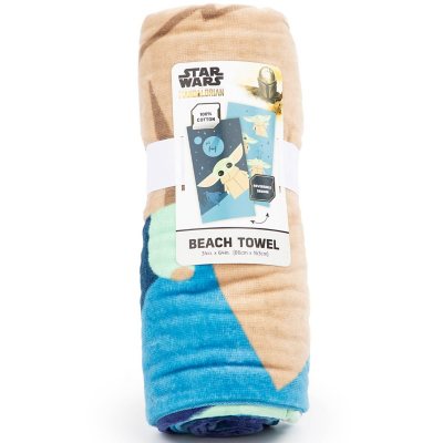 Baby yoda 2024 beach towel