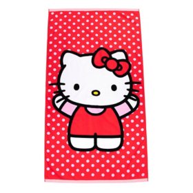 Licensed Character Beach Towel, 36 x 64, Cotton