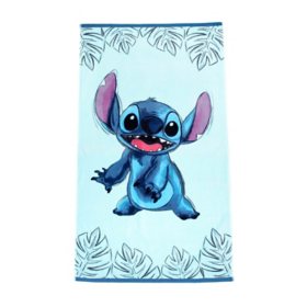 Disney 100 Lilo & Stitch Kids' Beach Towel, 34"x 64"