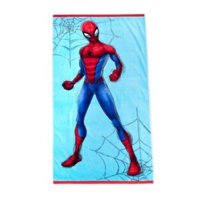 Disney 100 Spider-Man Kids' Beach Towel, 34" x 64"