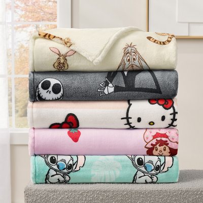 Adult Silk Touch Licensed 60 x 70 Silk Touch Throw Assorted Characters Sam s Club
