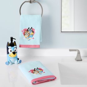 Licensed Character 2-Pack Hand Towel & Lotion Pump Set, Assorted Characters