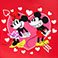 Mickey & Minnie, variant on Adult Licensed Silk Touch Throw, 60" x 70" Assorted Characters