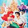 Little Mermaid, variant on Disney Classic VHS Boxed Silk Touch Throw, 50" x 70"