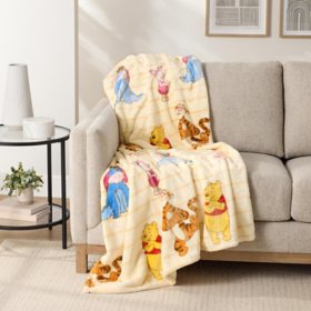 Adult Licensed Silk Touch Throw, 60" x 70" Assorted Characters