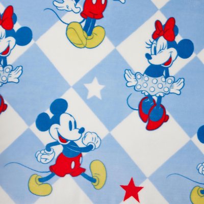 Mickey Mouse, variant on Americana 2-Piece Licensed Character Pillow and Silk Touch Throw Set, 60"x70"