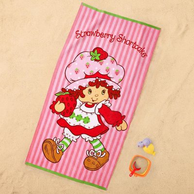 Licensed Character Kids Beach Towel, 36 x 64, Strawberry Shortcake:- Strawberry Shortcake