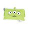 Toy Story Alien, variant on Licensed Assorted Characters 3D Oversized Furry Body Pillows 30" x 18"