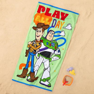 Licensed Character Kids Beach Towel, 36 x 64, Toy Story:- Toy Story