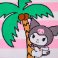 Hello Kitty, variant on Licesned Character Family Sized Beach Towel, 72"x84"