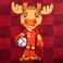 Moose, variant on Licensed FIFA World Cup Silk Touch Throw, 60" x 70"