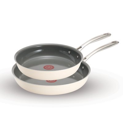 T-fal Ceramic Non-Stick Induction 10.5" and 12" 2 piece Frypan Set