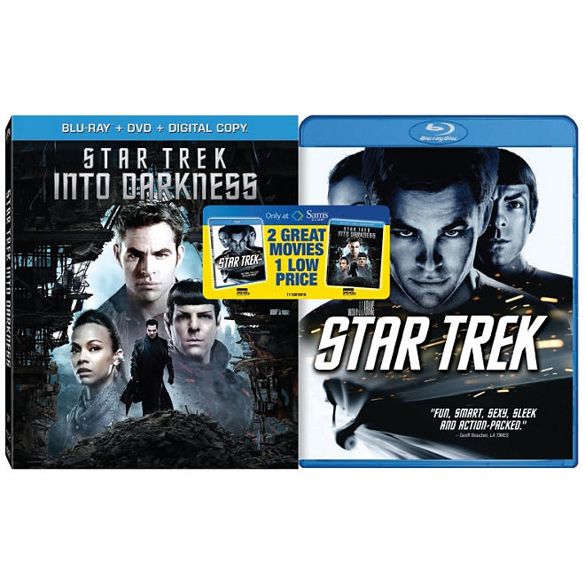 Star Trek: Into Darkness (Blu-ray + DVD + Digital Copy) / Star Trek (2009) (Exclusive) (Widescreen)