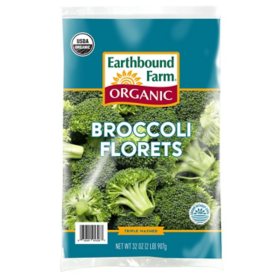 Earthbound Farm Organic Broccoli Florets 2 lbs.