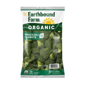 Earthbound Farm Organic Broccoli Florets 2 lbs.