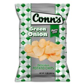 Conn's Green Onion Potato Chips, 13 oz.