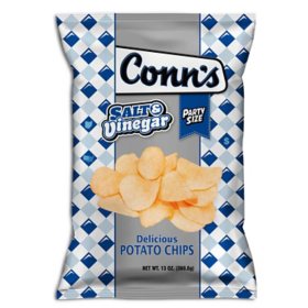 Conn's Salt & Vinegar Potato Chips, 13 oz.
