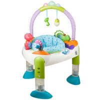 Evenflo Exersaucer Fast Fold and Go Activity Center, D is for Dino