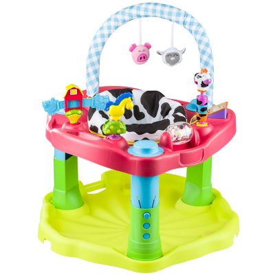 exersaucer with walker attached