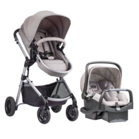 Evenflo Pivot Modular Travel System With Safemax Car Seat Choose