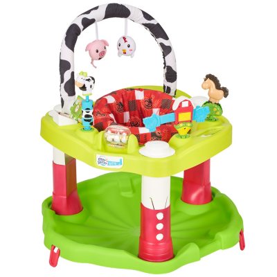 evenflo exersaucer moovin & groovin activity center