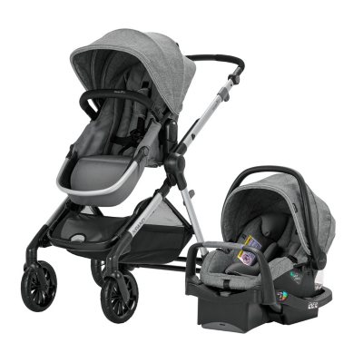 Evenflo Pivot Xpand Travel System with SafeMax Infant Car Seat Choose Color Sam s Club