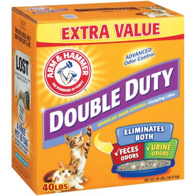 Arm Hammer Double Duty Clumping Litter 40lb Sam s Club