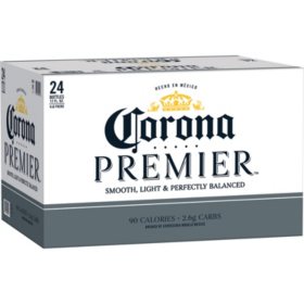 Corona Premier Mexican Lager Light Beer (12 fl. oz. bottle, 24 pk.)