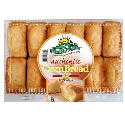 Muffin Town Authentic Mini Cornbread Loaves 12 ct. Sam's Club