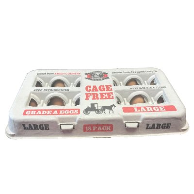 Large Eggs, 18 pack