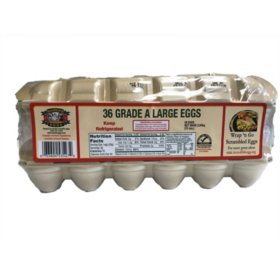 Sunny Meadow Large Grade A Eggs (18 ct.,2 pk.)