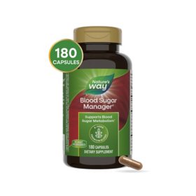 Nature's Way Blood Sugar Manager Capsules, 180 ct.