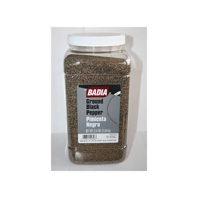 Badia Ground Black Pepper - 4 lbs.