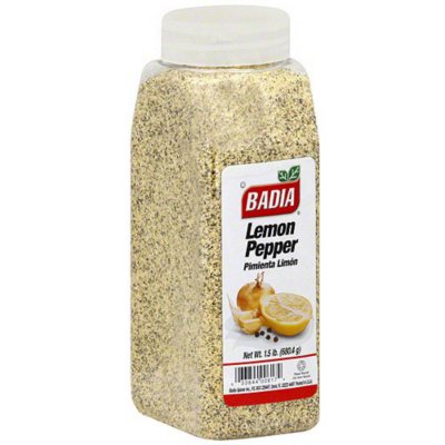 Badia Lemon Pepper, 24 oz - Herbs, Spices & Seasonings