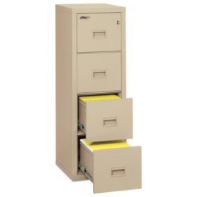Fireking Turtle 4 Drawer Compact File Cabinet Parchment Sam S Club