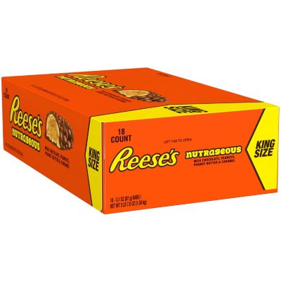 Reese's Nutrageous King Size Bar (3.1 oz., 18 ct.) - Sam's Club