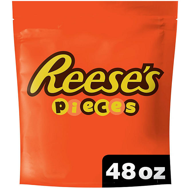 REESE'S PIECES Peanut Butter Candy, 48 oz.