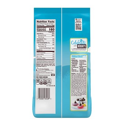 HERSHEY'S KISSES Milk Chocolate Candy, Easter Candy, Bulk Bag (52 oz., 310  Pieces) - Sam's Club